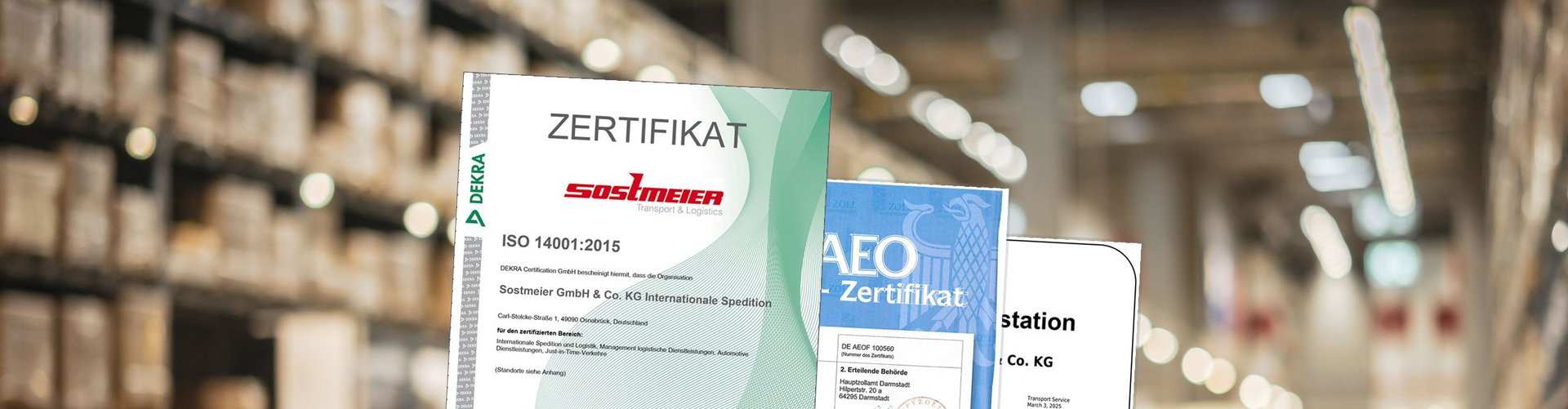 Sostmeier-Gruppe | Zertifizierungen