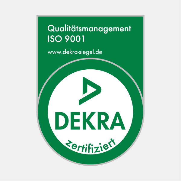 Logo Qualitätsmanagement ISO 9001