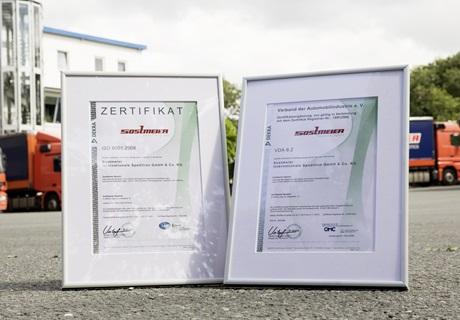 Certificates